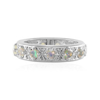 Bague en argent et Opale Welo