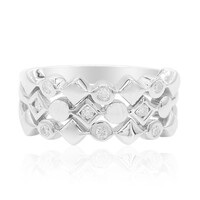Bague en argent et Diamant I1 (G)