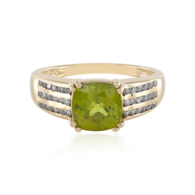 Bague en or et Sphène