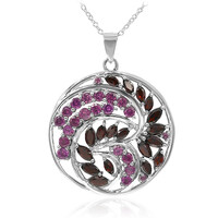 Collier en argent et Grenat