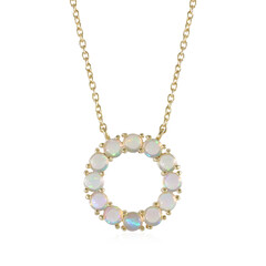 Collier en argent et Opale Welo