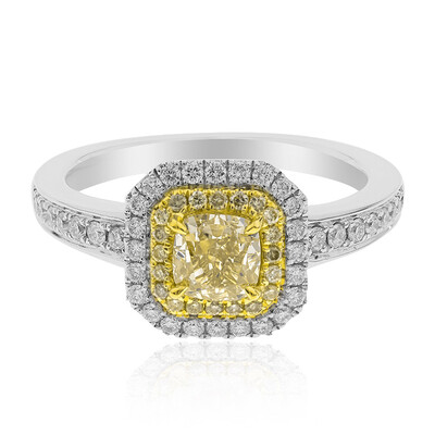 Bague en or et Diamant SI2 jaune (CIRARI)