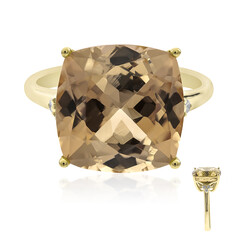 Bague en or et Tourmaline néon du Congo (CIRARI)