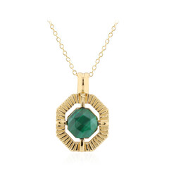 Collier en argent et Malachite