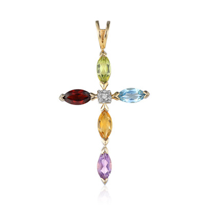 Pendentif en argent et Améthyste