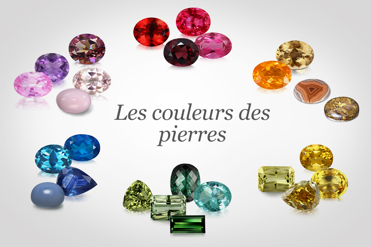 Les couleurs des pierres précieuses