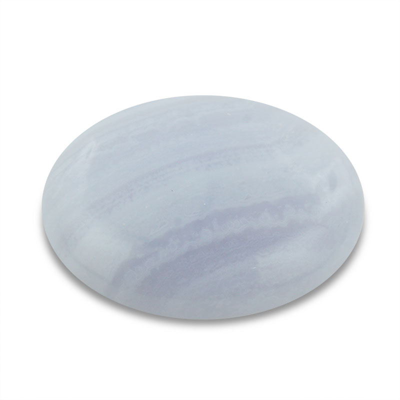 Agate Zonée Bleue