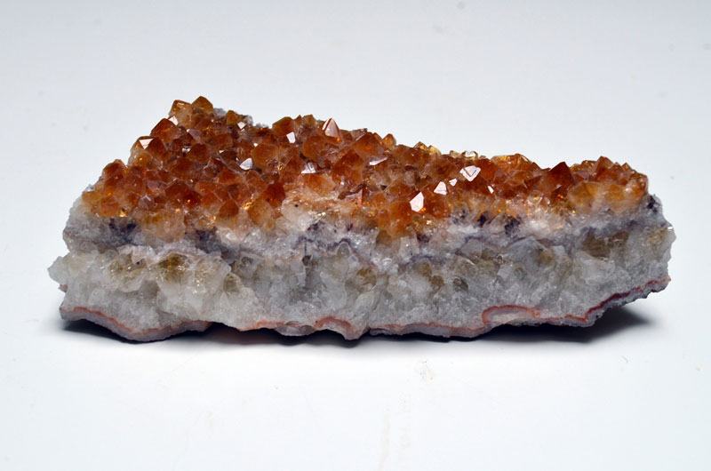 Citrine geode