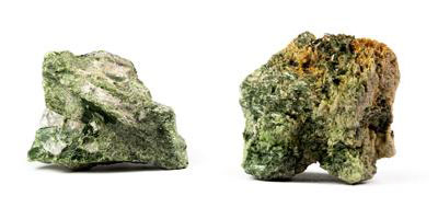 Cristaux de Diopside brute