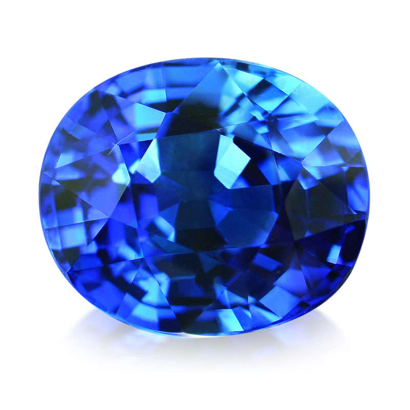 Le Saphir bleu de Ceylan AAA