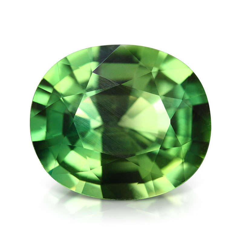 Le Saphir vert de Chanthaburi