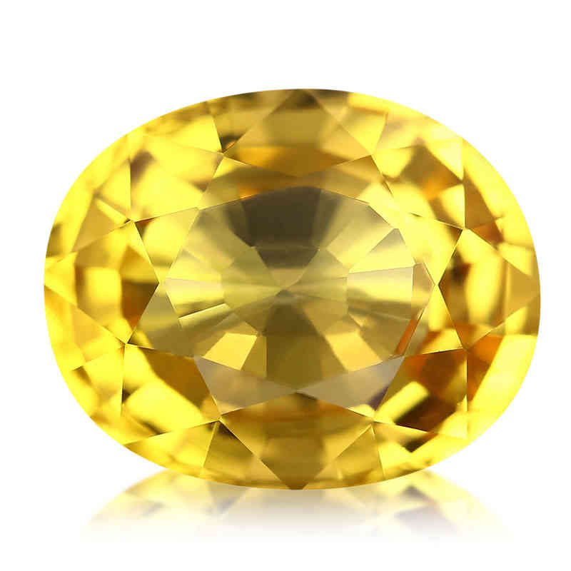 Le Saphir de couleur jaune